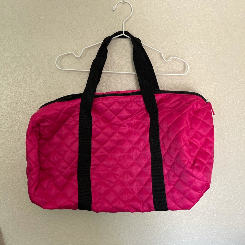 Gym bag pink with black NOWT